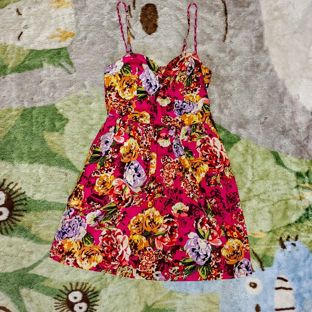 EUC Xhilaration Floral Sundress